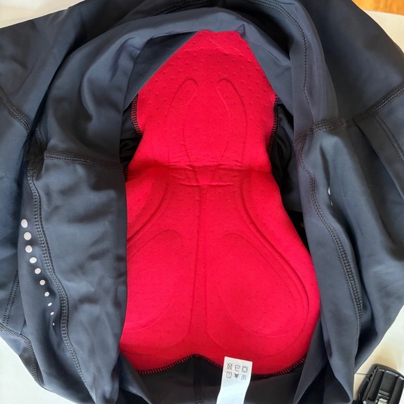 Baleaf Black Padded Cycling Shorts Pockets Compression Bike Shorts 3XL - Picture 3 of 5